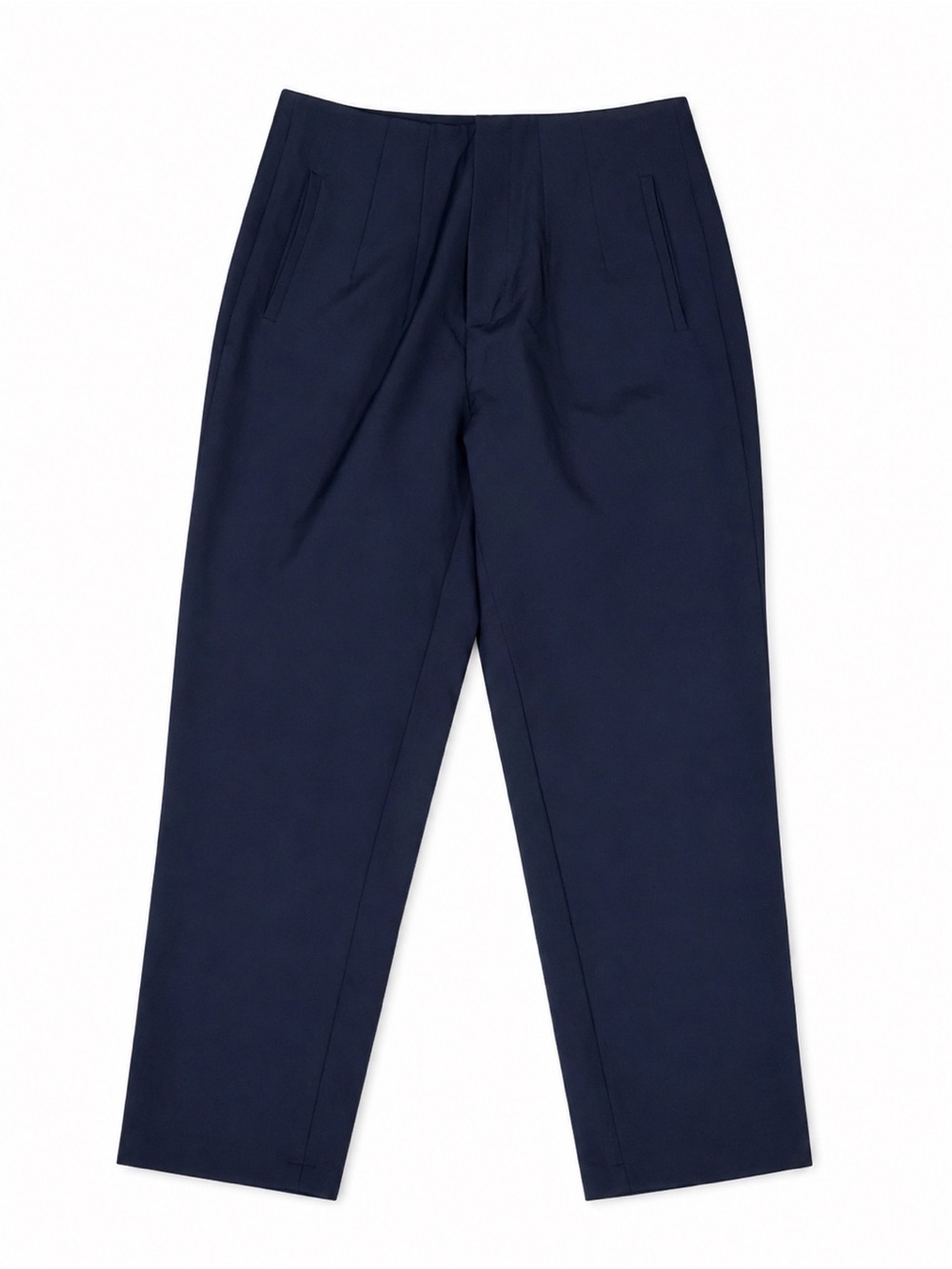 Women’s Navy Straight-Leg Dress Pants